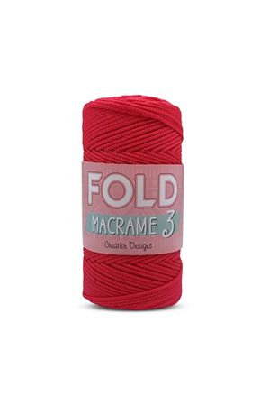 Fold Yarn Makrome No:3 - 100 Polyester Makrome 1 Mm - 100 gr 115 M Supla Ip Çanta Ipi