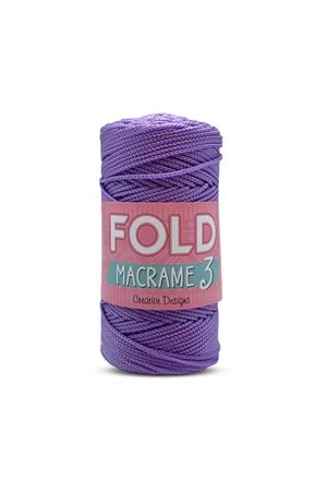 Fold Yarn Makrome No:3 - 130 Polyester Makrome 1 Mm - 100 gr 115 M Supla Ip Çanta Ipi
