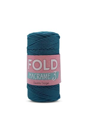 Fold Yarn Makrome No:3 - 238 Polyester Makrome Ipi 1 Mm - 100 gr - 115 M Supla Ip Çanta Ipi