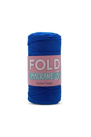 Fold Yarn Makrome No:3 - 240 Polyester Makrome Ipi 1 Mm - 100 gr - 115 M Supla Ip Çanta Ipi