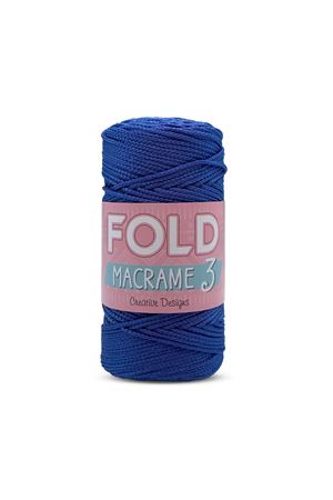 Fold Yarn Makrome No:3 - 250 Polyester Makrome Ipi 1 Mm - 100 gr - 115 M Supla Ip Çanta Ipi