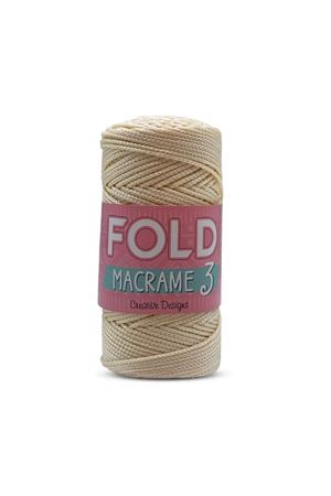 Fold Yarn Makrome No:3 - 028 Polyester Makrome 1 Mm - 100 gr 115 M Supla Ip Çanta Ipi