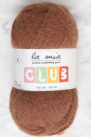 La Mia Club Kahverengi El Örgü İpi - 621