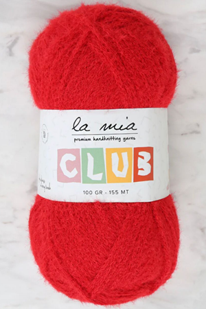 La Mia Club Kırmızı El Örgü İpi - 610