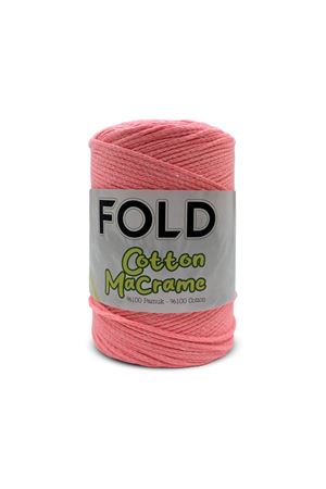 Fold Cotton Makrome Neon Pembe