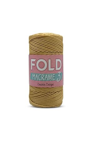 Fold Yarn Makrome No:3 - 052 Polyester Makrome Ipi 1 Mm - 100 gr - 115 M Supla Ip Çanta Ipi