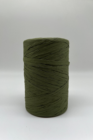 Yumuşak Doğal Rafya - Haki Yeşil