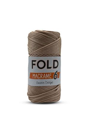 Fold Yarn Polyester Makrome İpi No:6 %100 PP - 031 - 3 Mm - 250 gr 115 M Supla Ip Ve Çanta Ipi
