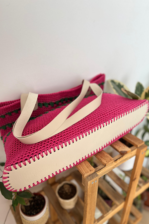 Büyük Plaj Çanta Tabanı Siyah (50x9cm)