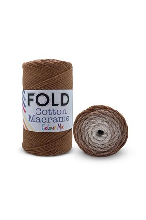 Fold Pamuk Makrome Batik Örgü İpi -2029 Colour Mix