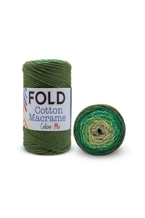 Fold Pamuk Makrome Batik Örgü İpi -2030 Colour Mix