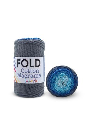 Fold Pamuk Makrome 2005 Batik Örgü İpi  - Colour Mix