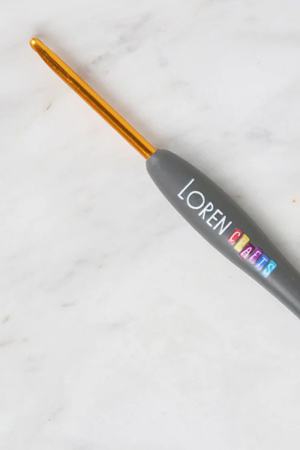 Loren Crafts Altın Uçlu Yumuşak Saplı Yün Tığ 4 mm