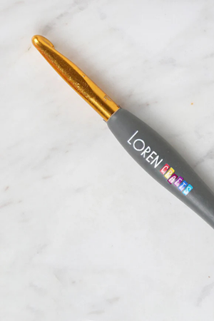 Loren Crafts Altın Uçlu Yumuşak Saplı Yün Tığ 6 mm