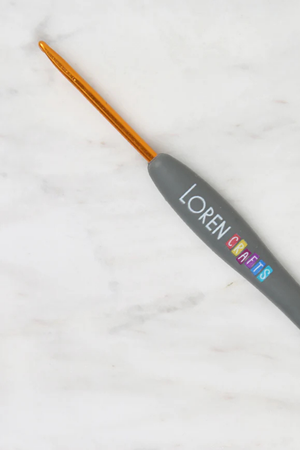 Loren Crafts Altın Uçlu Yumuşak Saplı Yün Tığ 3,25 mm