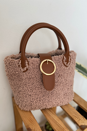 Loren Lamb Pembe El Örgü İpi - R079