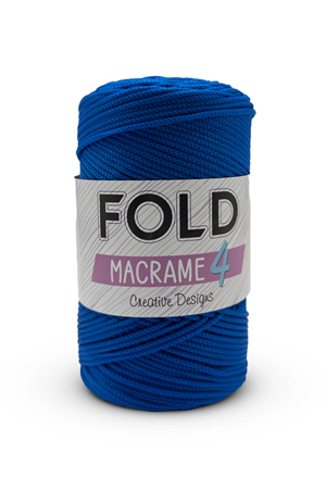 Fold Yarn Makrome No:4 - 240 Polyester Makrome Ipi 2 Mm - 200 gr -230 M Supla Ip Çanta Ipi 