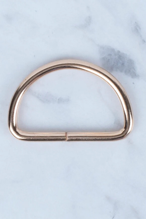 Altın Metal D Halka 3,2cm 4'lü Paket