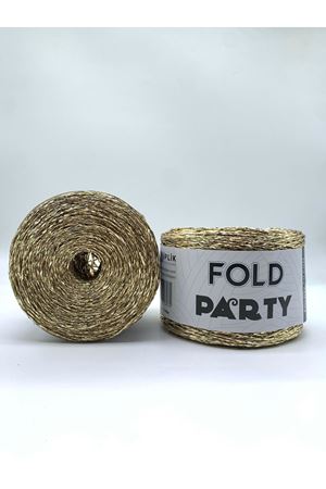 Fold Party - Gold Metalik Büküm İp 250 Gr