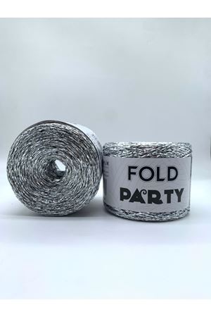 Fold Party - Gümüş Metalik Büküm İp 250 Gr 