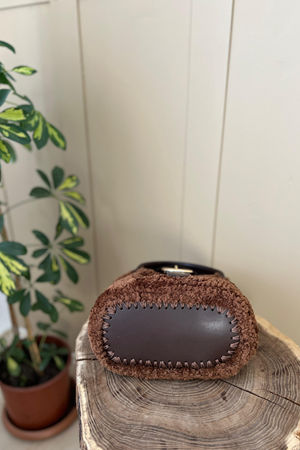 Çanta Tabanı Küçük Boy Kahverengi (10*20cm) 