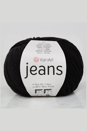 Yarnart Jeans Siyah El Örgü İpi - 53
