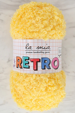 La Mia RETRO Sarı El Örgü İpi - LM0210