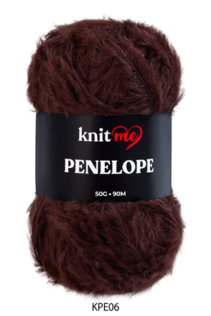 Knitme Bordo Penelope Kürk İplik KPE06