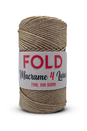 Simli Polyester Makrome No:4 Kahverengi 31 Polyester Makrome Ipi 2 Mm - 200 gr -230 M Supla Ip Çanta Ipi 