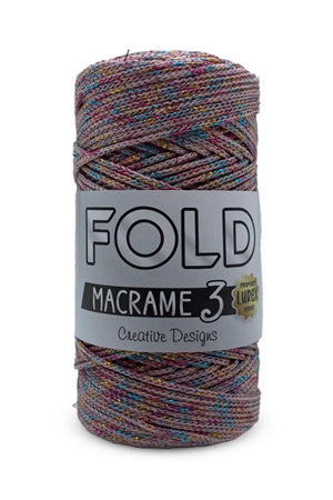 Fold Simli Polyester Makrome İpi No:3 072M - 1 Mm - 100 gr - 115 M Supla Ip Çanta Ipi 