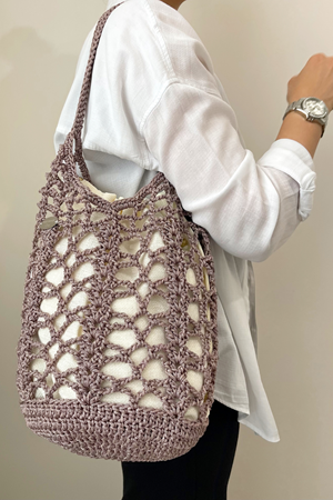 Simli Polyester Makrome No:4 Kahverengi 38 Polyester Makrome Ipi 2 Mm - 200 gr -230 M Supla Ip Çanta Ipi