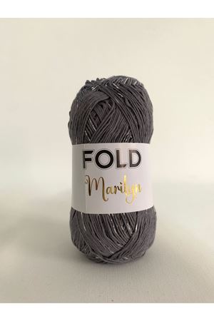 Marilyn Gri 3050 Simli İp Örgü İpi 100 Gram 165Metre
