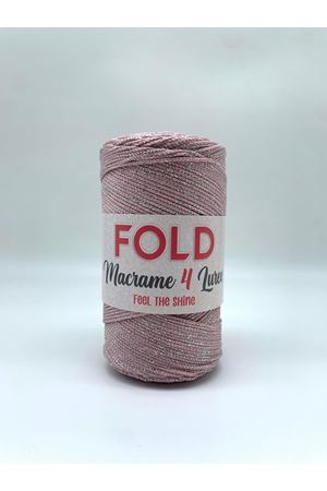Simli Polyester Makrome No:4 Pembe 072 Polyester Makrome Ipi 2 Mm - 200 gr -230 M Supla Ip Çanta Ipi 