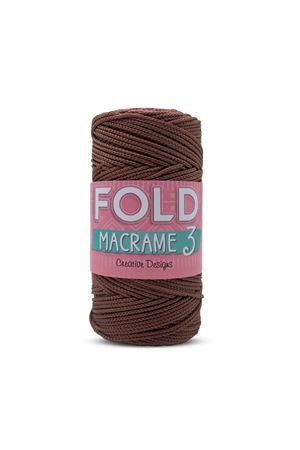 Fold Yarn Makrome No:3 - 205 Polyester Makrome Ipi 1 Mm - 100 gr - 115 M Supla Ip Çanta Ipi 
