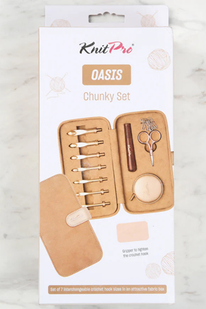 Knitpro Oasis Chunky Ucu Değiştirilebilir Tığ Seti - 30982