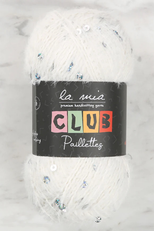 La Mia Club Paillettes Krem El Örgü İpi - 602