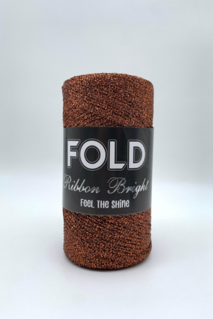 Ribbon Bright Bakır 416s- Simli Ribbon Örgü İpi %100 Premium Sim Lase