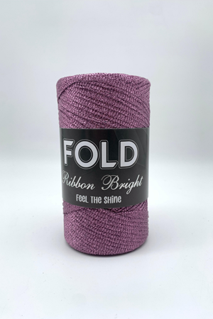 Ribbon Bright Lila 428 Simli Ribbon Örgü İpi %100 Premium Sim Lase