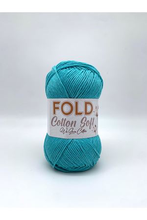 Cotton Soft - Turkuaz 606 Pamuk Ip 100 Gram Çanta İpi Hırka İpi