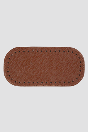 Çanta Tabanı 20x10 cm Oval Taba