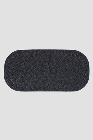 Çanta Tabanı 20x10 cm Oval Siyah