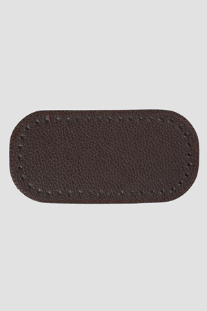 Çanta Tabanı 20x10 cm Oval Kahverengi