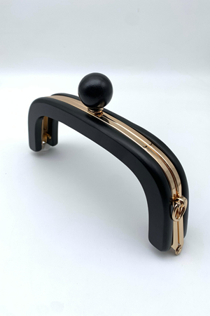 Ahşap Burs 20cm Siyah Çanta Bursu 