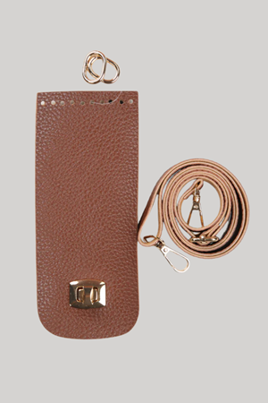 Klipsli Telefon Seti 8,5x20 cm Taba