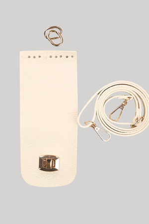 Klipsli Telefon Seti 8,5x20 cm Krem