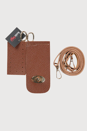 Tabanlı, Klipsli Telefon Seti 6,5x14 cm Taba