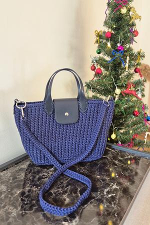 Fashion Bag Çanta Kiti 8,5x17 cm Taba Örgü Kiti