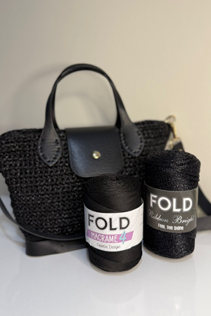Fashion Bag Çanta Kiti 8,5x17 cm Taba Örgü Kiti