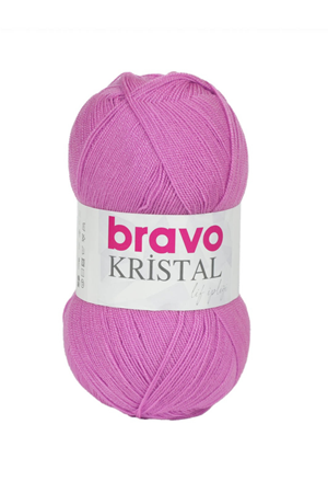 Bravo Kristal İp Gül Kurusu 590 Lif İpi 100 gr - 475 m Örgü İpi