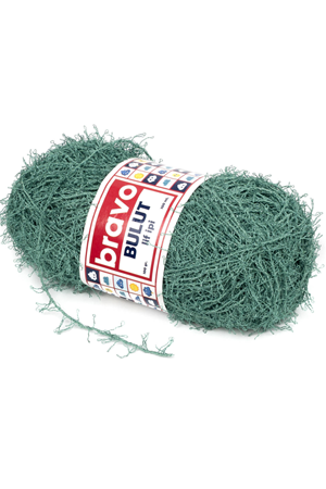 Bravo Bulut 424 Elma Yeşili Sert Lif İpi 100 Gr 100 Mt Örgü İpi